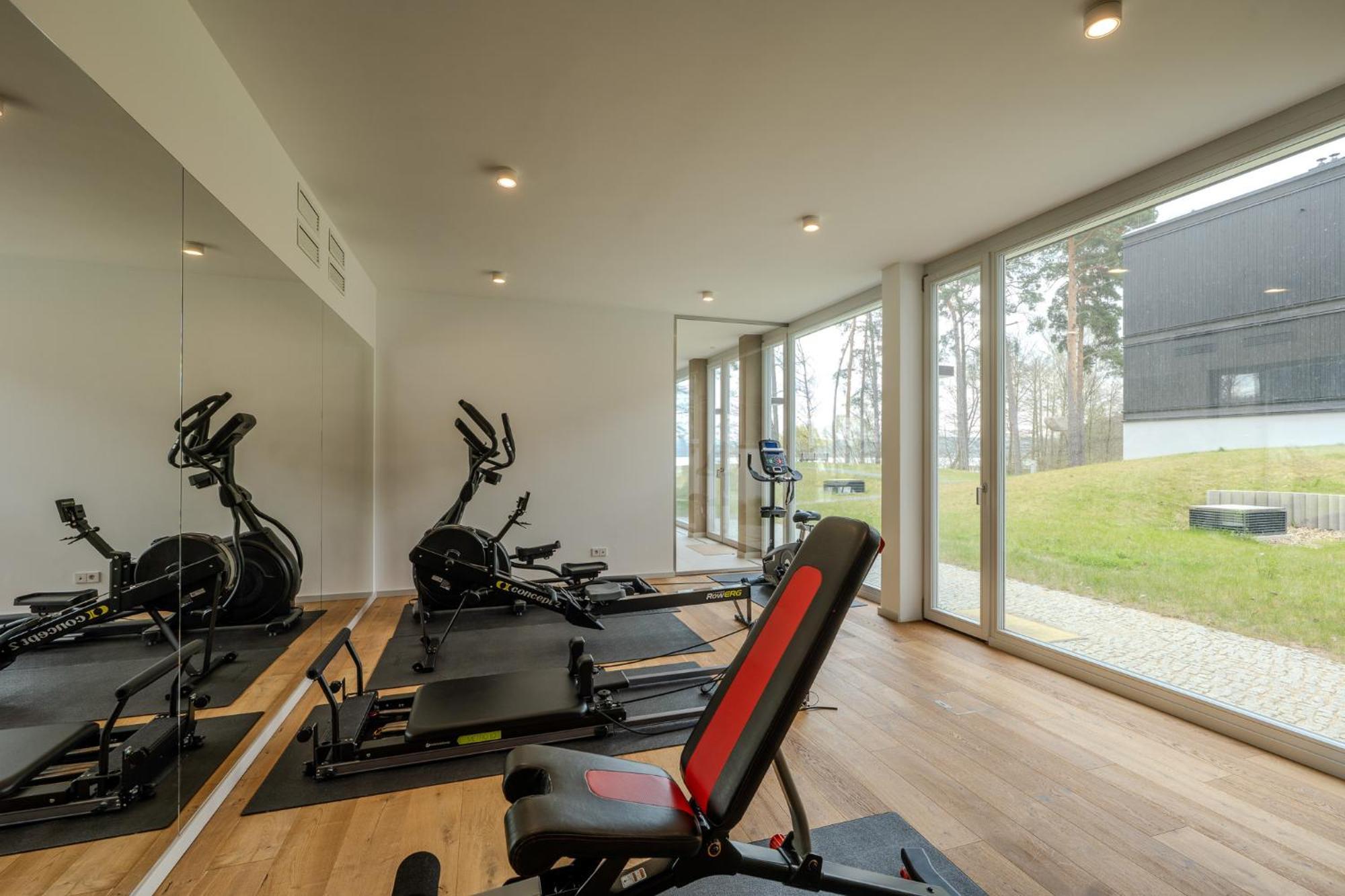 Marina Maisonette Seeblick Mit Pool Und Sauna Bad Saarow Exteriér fotografie