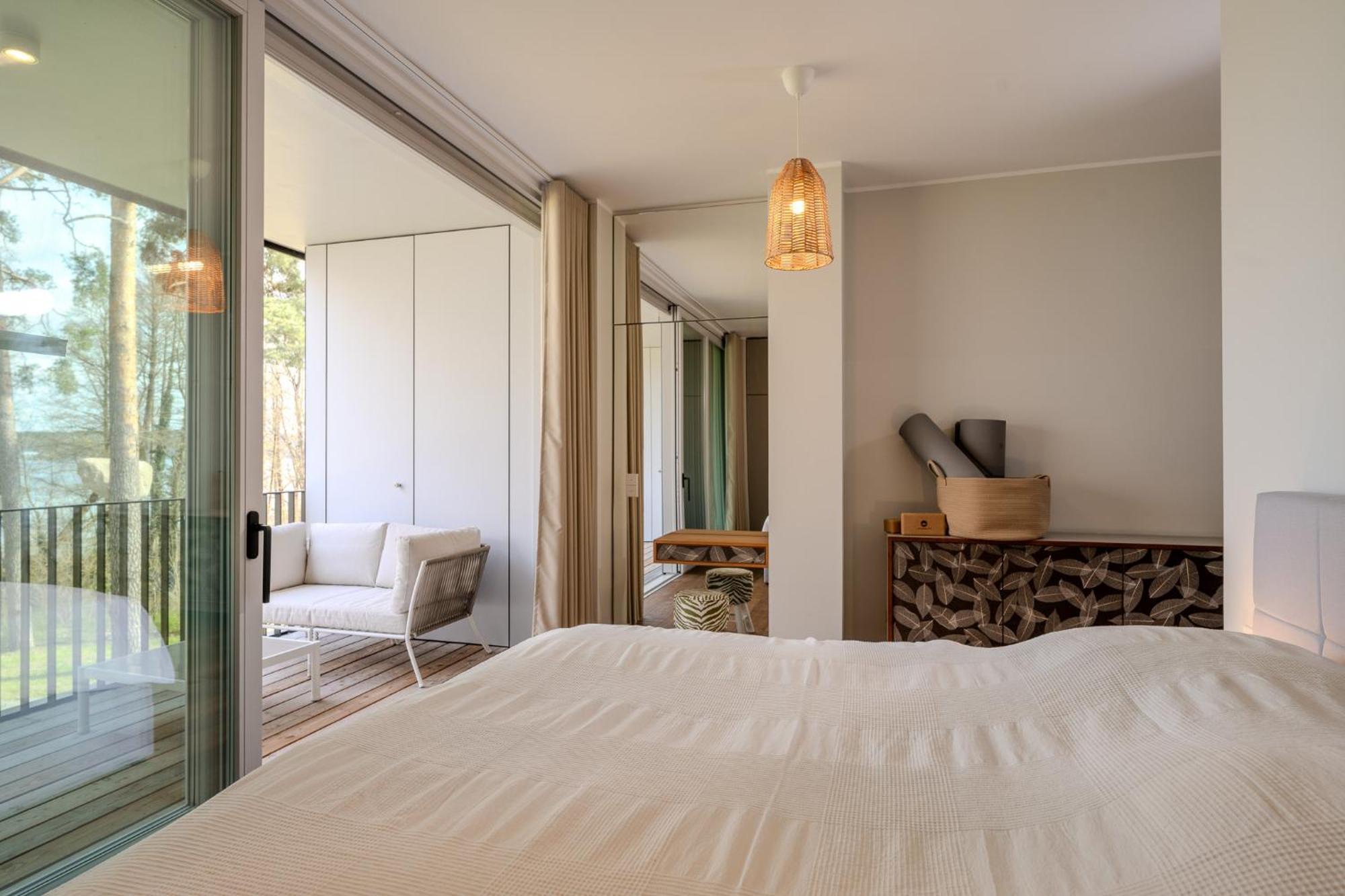 Marina Maisonette Seeblick Mit Pool Und Sauna Bad Saarow Exteriér fotografie