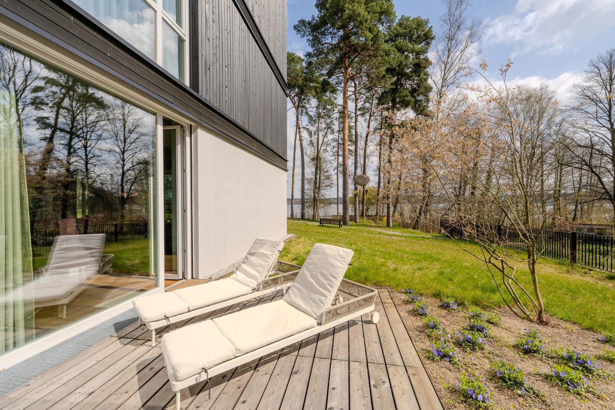 Marina Maisonette Seeblick Mit Pool Und Sauna Bad Saarow Exteriér fotografie