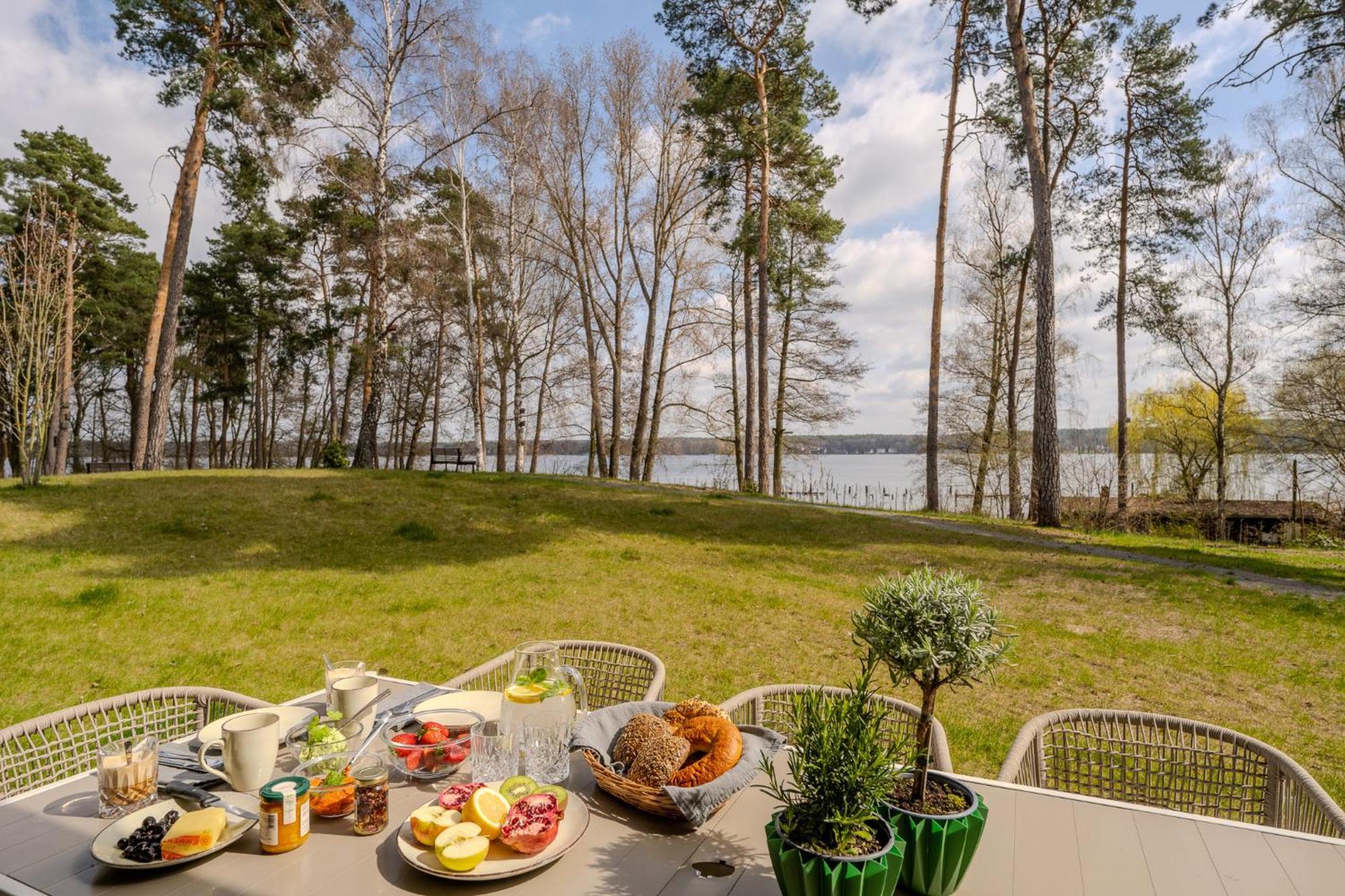 Marina Maisonette Seeblick Mit Pool Und Sauna Bad Saarow Exteriér fotografie