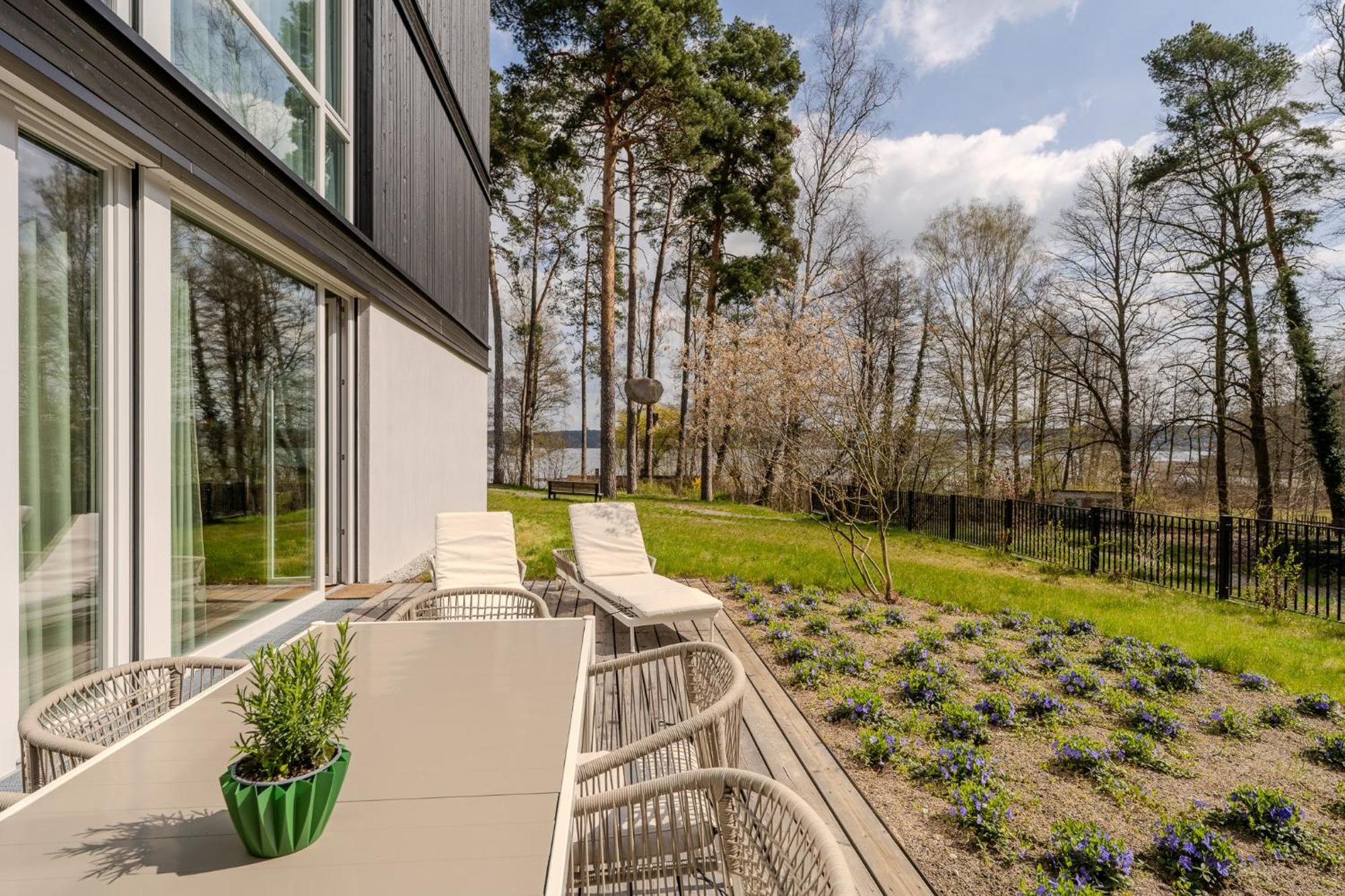 Marina Maisonette Seeblick Mit Pool Und Sauna Bad Saarow Exteriér fotografie